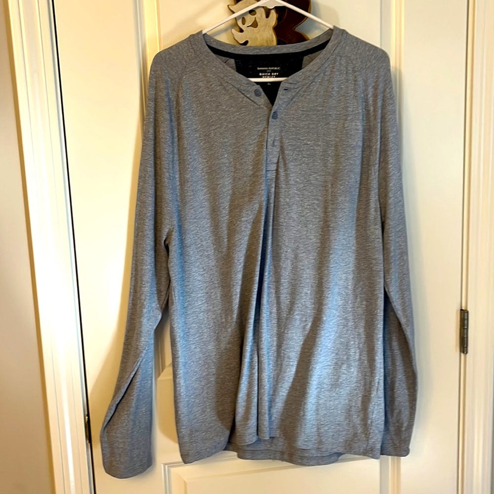 Henley long sleeve
